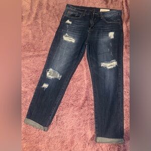 Pistola denim cropped jeans